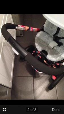 QUINNY MOODD REPLACEMENT FOAM Grips FOR YOUR HANDLE BARS NEW - x2