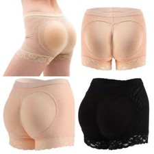 US Women FAKE ASS Butt Lift and Hip Enhancer Booty Padded Underwear Pants Shaper