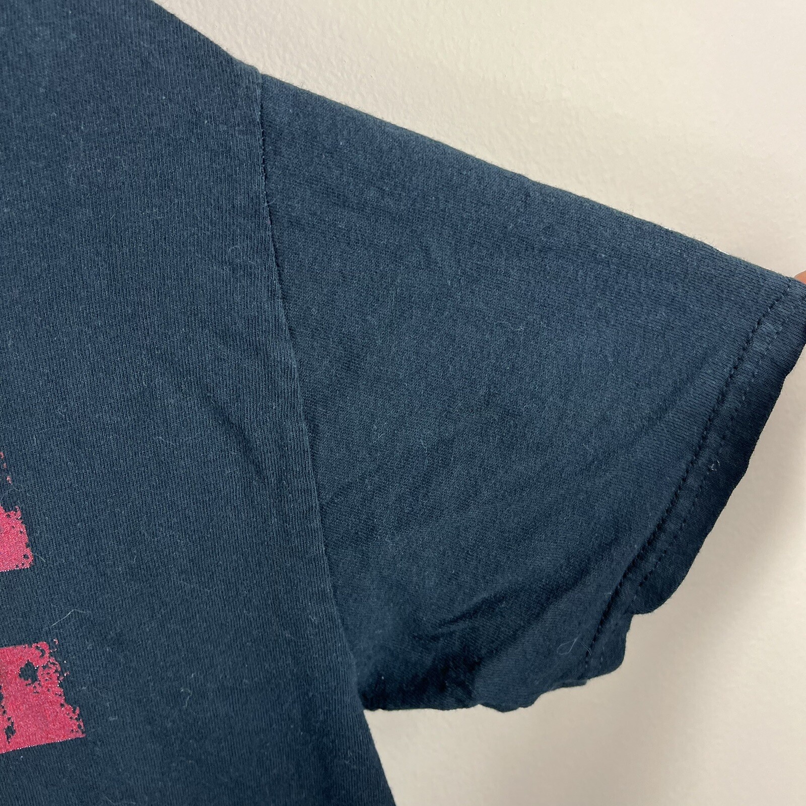 Yuengling Bock Beer Black Short Sleeve T-Shirt Vtg Y2ks Faded Adult Medium