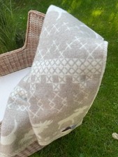 Wool Blanket 100 Natural Sheep Wool Blanket Organic Wool Throw Gift 51x79 In