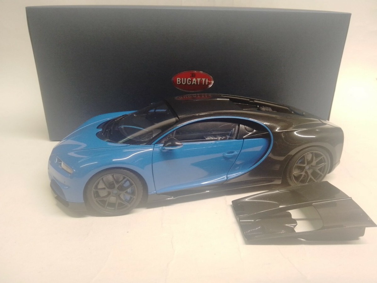 AUTOart Bugatti Chiron 2019 1:18 Model Car - Blue for sale online
