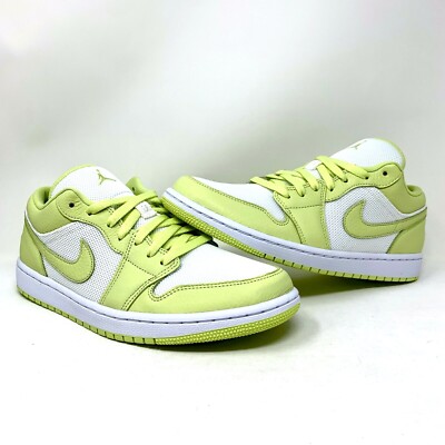 Jordan 1 Low SE Limelight Sneakers (DH9619-103) - Women's Size 12 / Men's 10.5