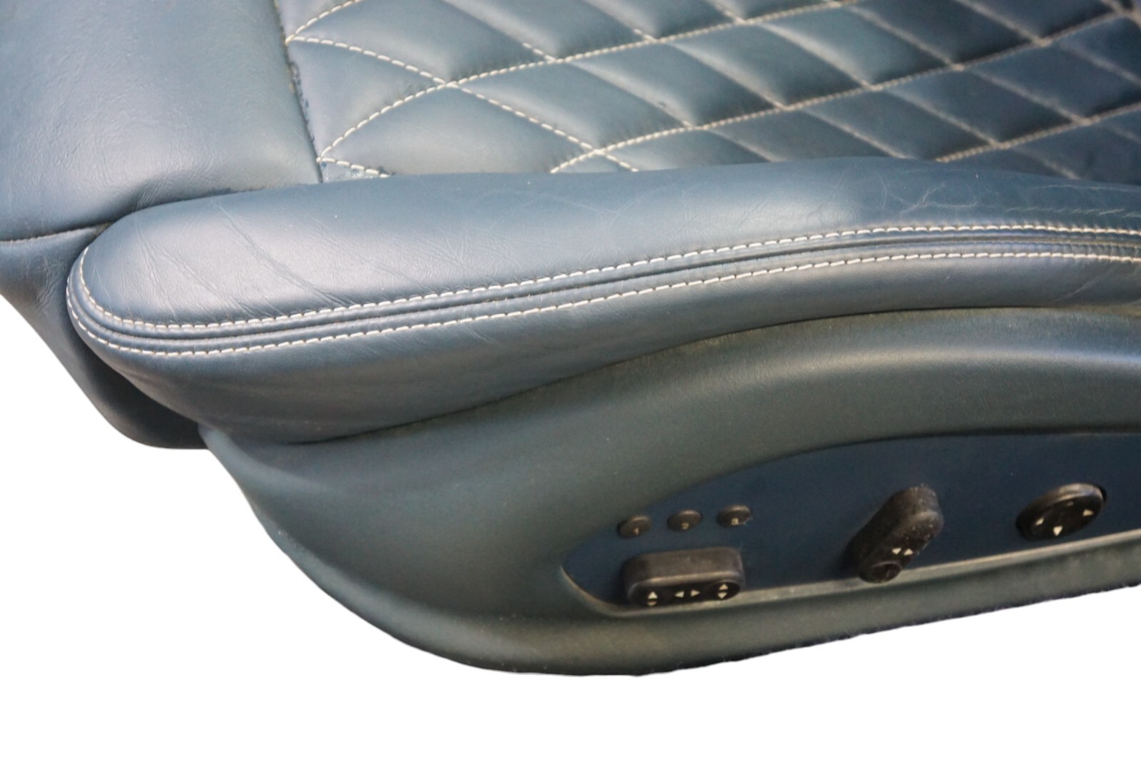 2009 - 2014 FERRARI CALIFORNIA FRONT LEFT DRIVER SIDE SEAT BLUE OEM +NOTE