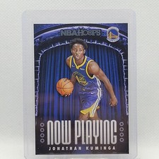 2021-22 Panini Hoops Basketball Jonathan Kuminga Now Playing RC