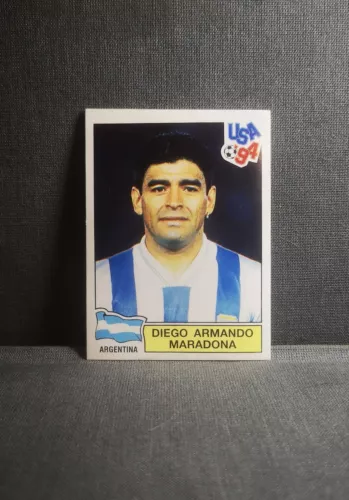 Maradona  calciatori panini USA 94, eccellente