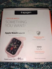 Premium Spigen Apple Watch Series 5/4RUGGED ARMOR Watch Case Rose Gold