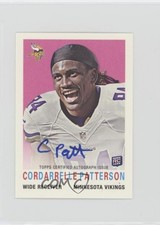 2013 Topps 1959 Topps Rookie Auto Cordarrelle Patterson #4 Auto fm0
