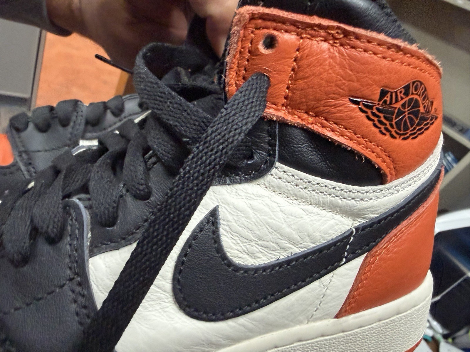 Air Jordan 1 High Shattered Backboard Size 4Y GS | eBay