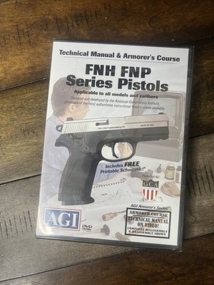 FNH FNP Series Pistols DVD 2013 AGI Armorer Course Robert Dunlap Gunsmithing