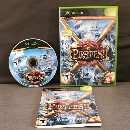 Sid Meier's Pirates! Xbox Game CIB