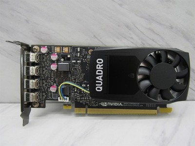 DELL NVIDIA QUADRO P1000 4GB GDDR5 PCIE 3.0 1DX71 MINI DISPLAYPORT VIDEO CARD