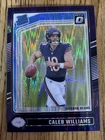 2024 Panini Donruss Optic - Rated Rookie Caleb Williams #201 Purple Shock Prizm