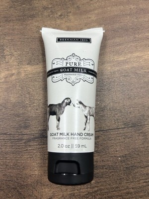 NEW Beekman 1802 Pure Goat Milk Hand Cream 2 OZ