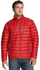RARE NWT NEW MENS UNDER ARMOUR COLDGEAR INFRARED RED PUFFER TURNING JACKET XL