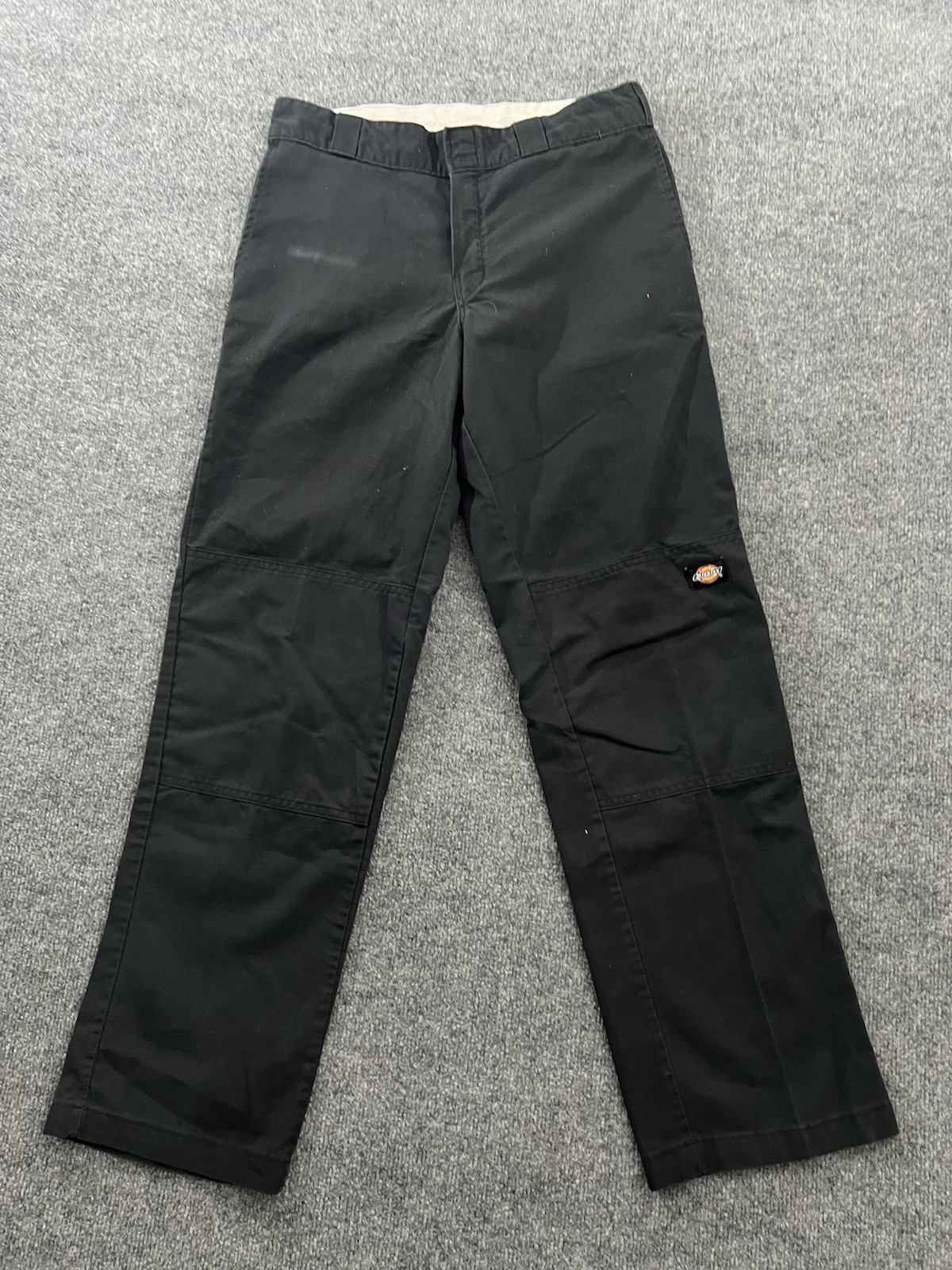 Dickies Mens Regular Fit Double Knee Work Pants 30x31 Black Durable