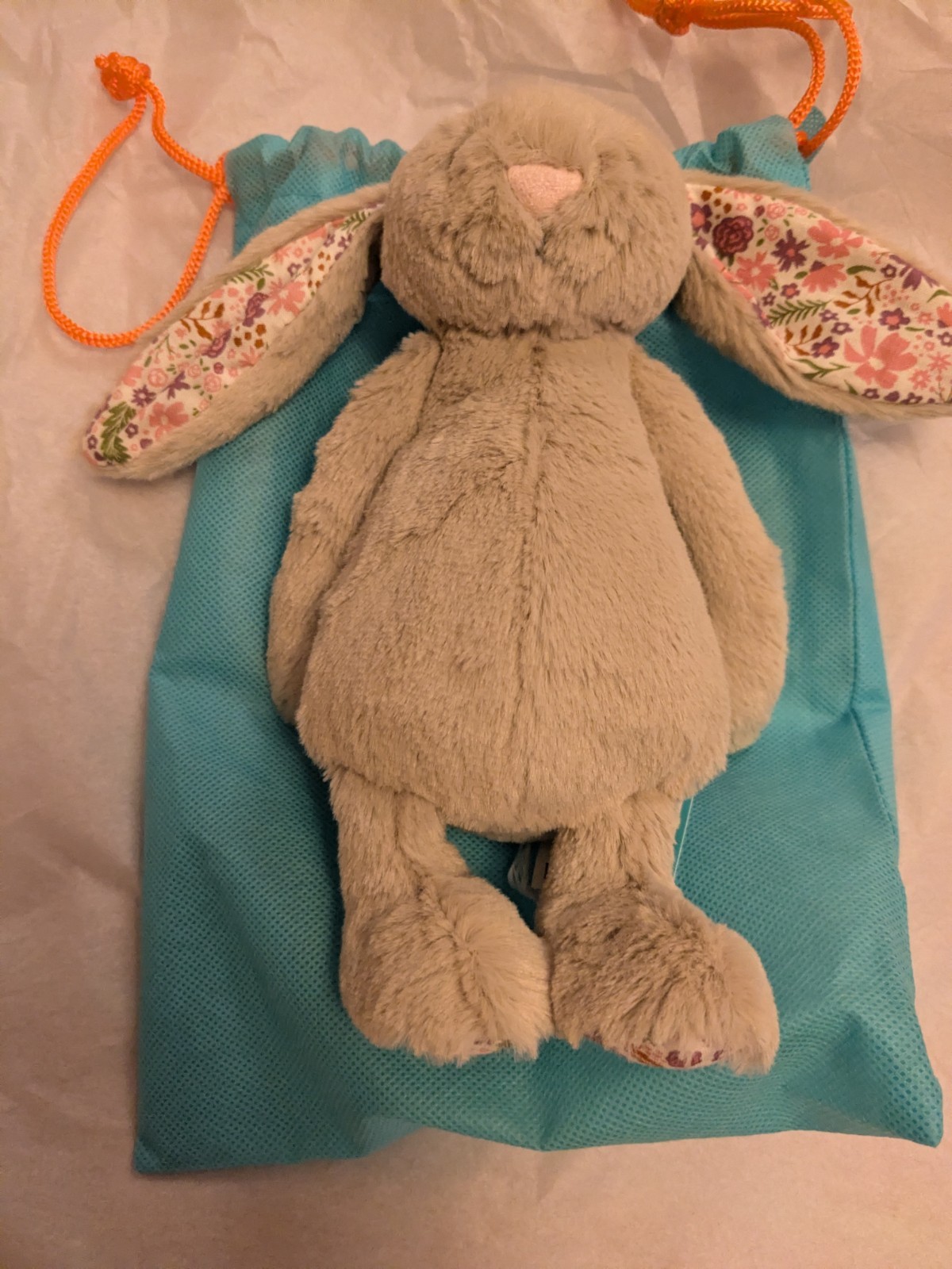 Jellycat - My Name Is Blossom Beige Bunny Petal -small