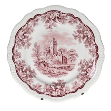 Spode Archive Collection Regency Series Ruins 10.75" Dinner Plate 1848 Design