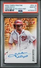 2022 Topps Pristine Refractor Gold Auto /50 Juan Soto #PA-JS PSA 10 Gem Mint
