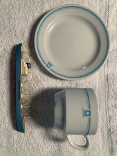 Maersk Line Diecast Ship, Coffee Cup And Saucer.