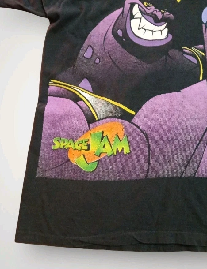 Camiseta De Colección Space Jam Vintage 1996 Monstars Promo Talla XL FREEZE NY Puntada Única  Foto 3 de 4