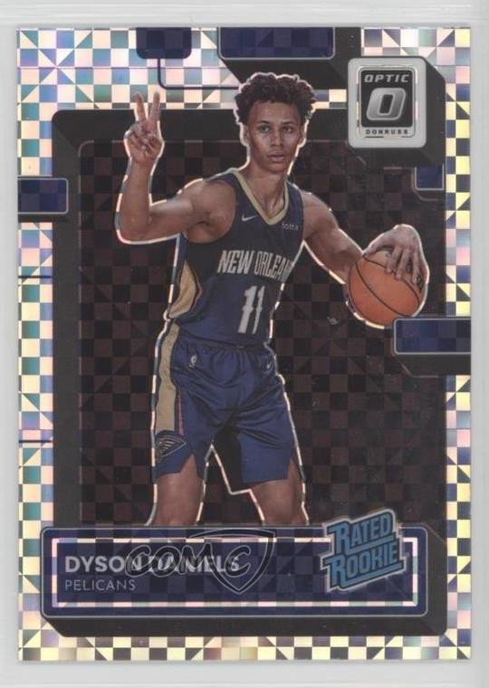 2022 Panini Donruss Optic Rated Rookie Checkerboard Prizm Dyson Daniels #250 1u6