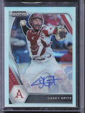 2021 Panini Prizm Draft Picks #PDP200 Casey Opitz Silver Prizm Auto