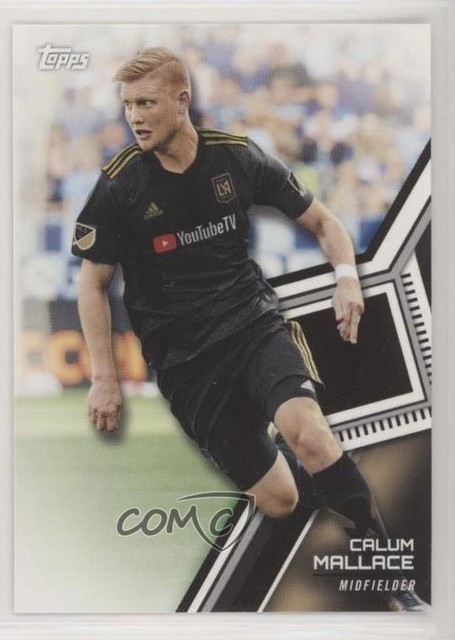 2018 Topps MLS Calum Mallace #142 5w7