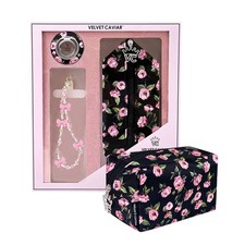 VELVET CAVIAR Phone Accessories Set - Pink Rose Floral