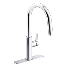 Kohler Rodean Pull-Down Kitchen Sink Faucet Chrome