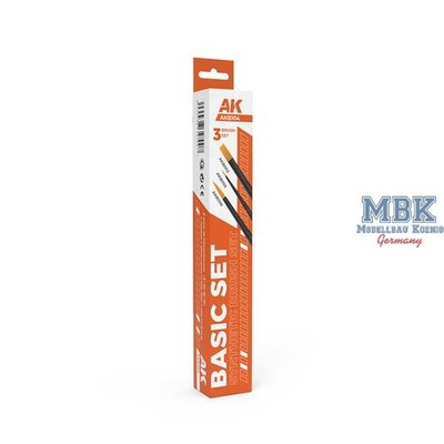 AK Interactive S.L. AK-B104 Basic Brushes Set