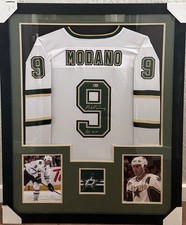 Mike Modano 1999 Stanley Cup Signed Jersey Framed