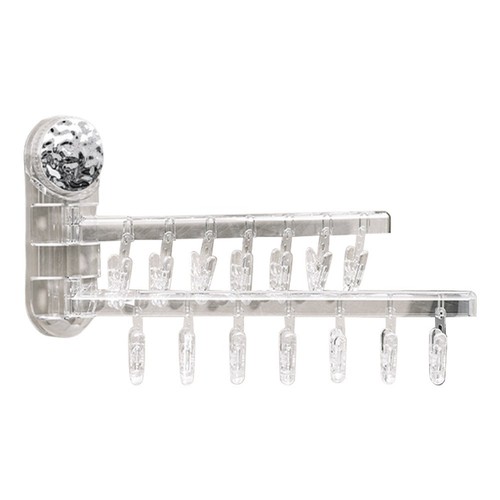 Suction Hook Clothes Dryer Perfect for Organizing Laundry in Tight Spaces - Photo 11/23