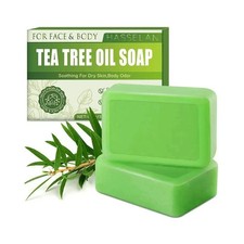 Veloma Antifungal Soap Bar Tea Tree Oil Face & Body Wash Skin Cleansing Relief