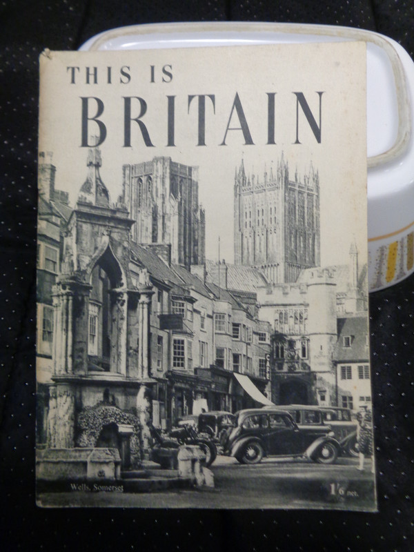 Vintage Pair of Post WWII 1940s This is Britain & London Travel Tourist Books