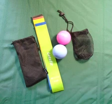 Fitness Package - Sports Medica Lacrosse Ball + Extra Ball + Letsfit Loop Bands