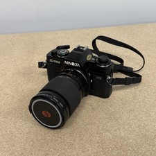 Minolta X-700 MPS 35mm SLR Film Camera W/ 28-80mm F3.5-4.5 Tested Works