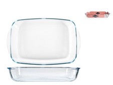 Plat Rectangulaire Ocuisine 33x20 Transparent Pyrex