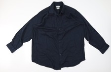 Mens UK Size XL laine taylor Blue  Button-Up Long Sleeve Casual Shirt