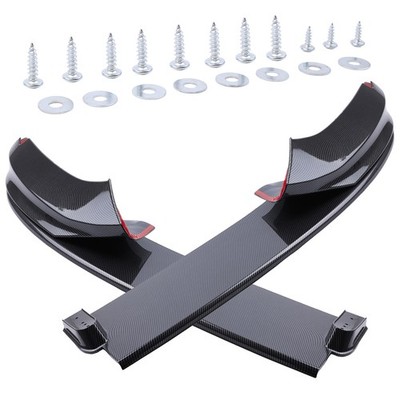 Carbon Fiber Look For 2014-2020 BMW F32 F33 F36 M Sport Front Lip Splitter Kit