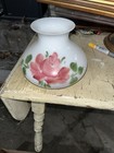 Hand Painted Oil Lamp Shade Antique — photo 1