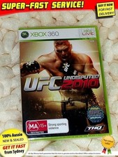 UFC Undisputed 2010 Xbox 360 NEW RARE AU SEAL Ultimate Fighting Championship MMA