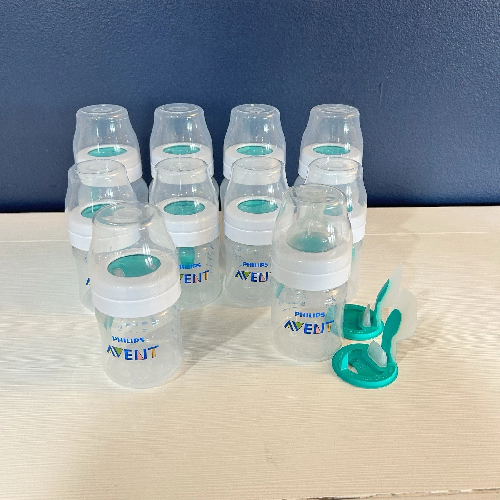 Philips Avent Baby Bottles 4oz & 9oz Anti Colic Lot Of 10
Opens in a new window or tab