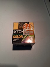 30 pack TDK 3.5" Floppy Disks 1.44MB IBM Formatted high density color Sealed NOS