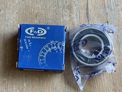 F&D 6004-2RS C3 RUBBER SEALED BALL BEARING NEW SEALED PKG