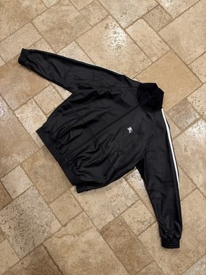 Supreme Burberry Black Embroidered Leather Zip Jacket | eBay