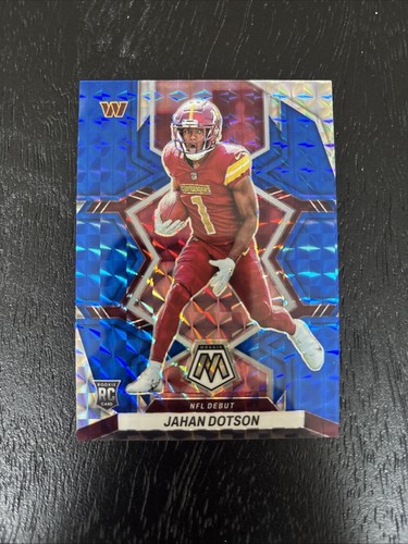 2022 JAHAN DOTSON PANINI MOSAIC BLUE /99 ROOKIE RC #280