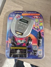 Lenoxx Sound CD-79 ANTI-SKIP Portable Compact Disc CD Player AM FM ESP PLUS NEW