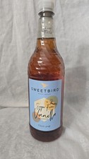 Sweetbird Syrup For Coffee, Soda and Cocktails 1 Litre  - Sugar Free Vanilla