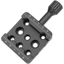 YUEOCT Telescope Dovetail Saddle Clamp Tripod Adapter Mount for Vixen Style
