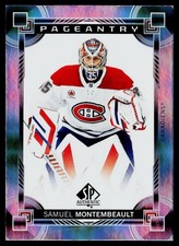 2024-25 Sp Authentic Samuel Montembeault Pageantry #P-8